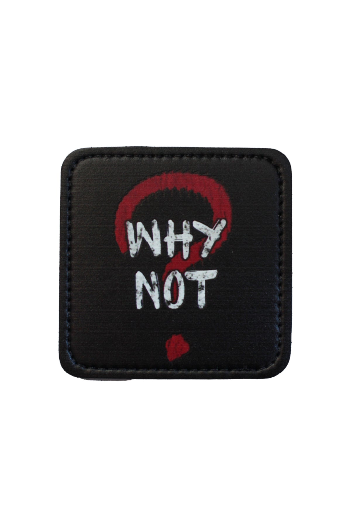 Why Not Kırmızı Model 7x7 cm Trucker Şapka Uyumlu Patch Arma