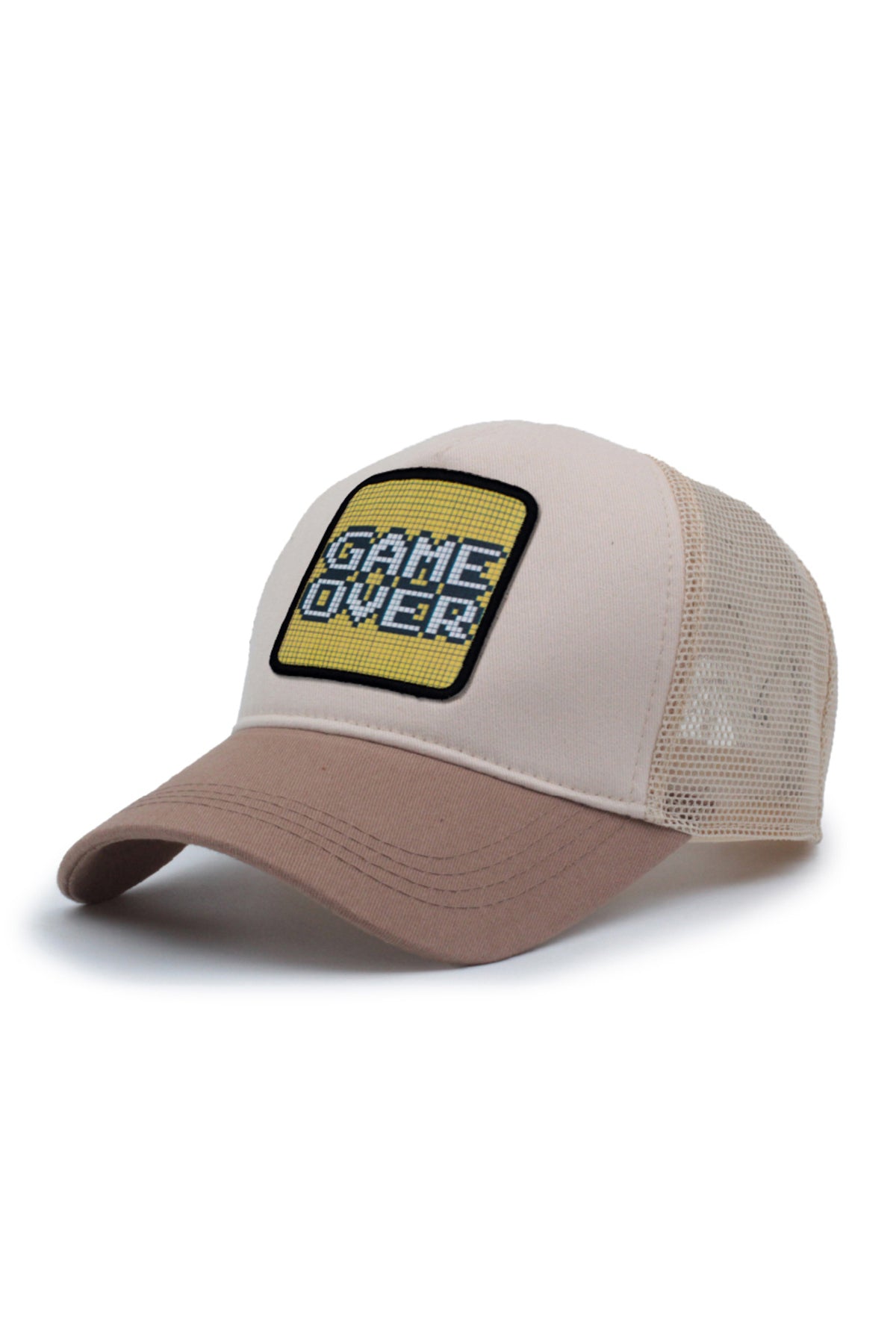 Game Over Model Fileli Şapka Siyah