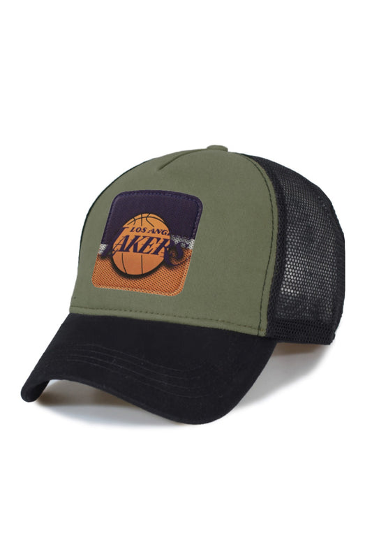 Laker Sarı Mor Model Fileli Şapka