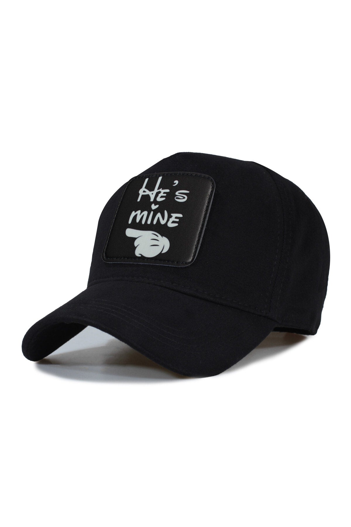 He's Mine Model Şapka- - Kırmızı
