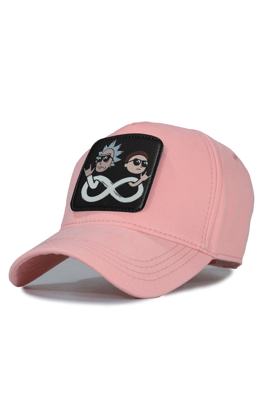 Rick Morty Model Şapka- - Pembe
