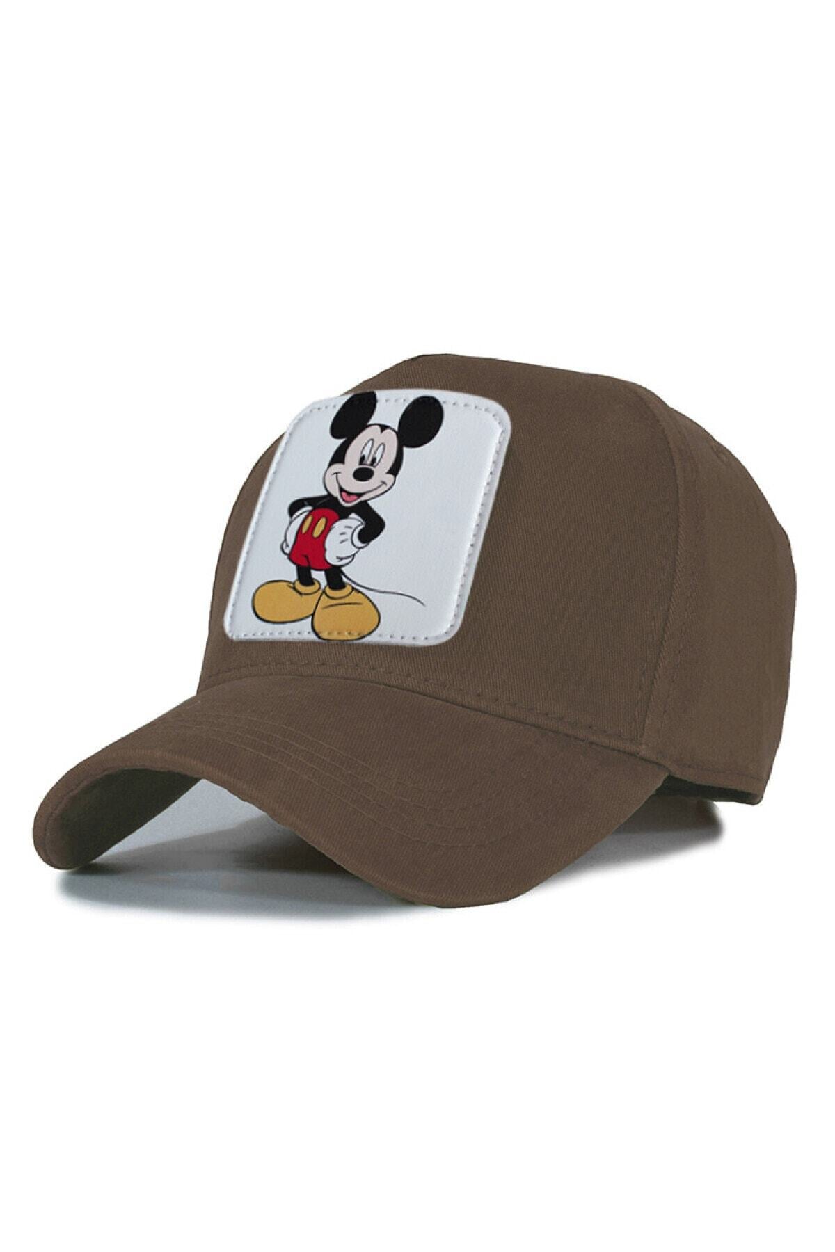 Mickey 4 Lacivert Model Fileli Şapka - Lacivert