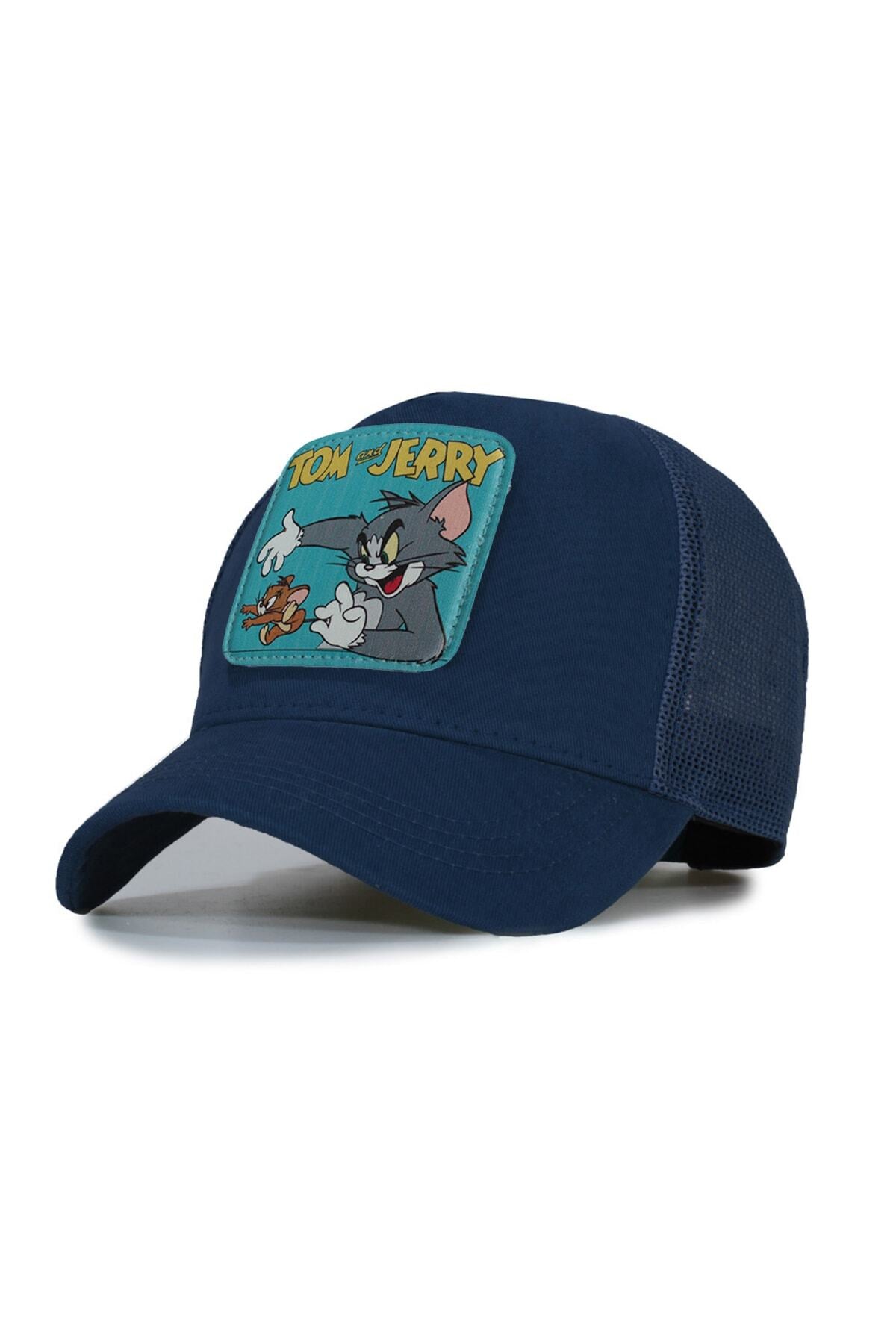 Tom Ve Jerry Mavi Model Fileli Şapka