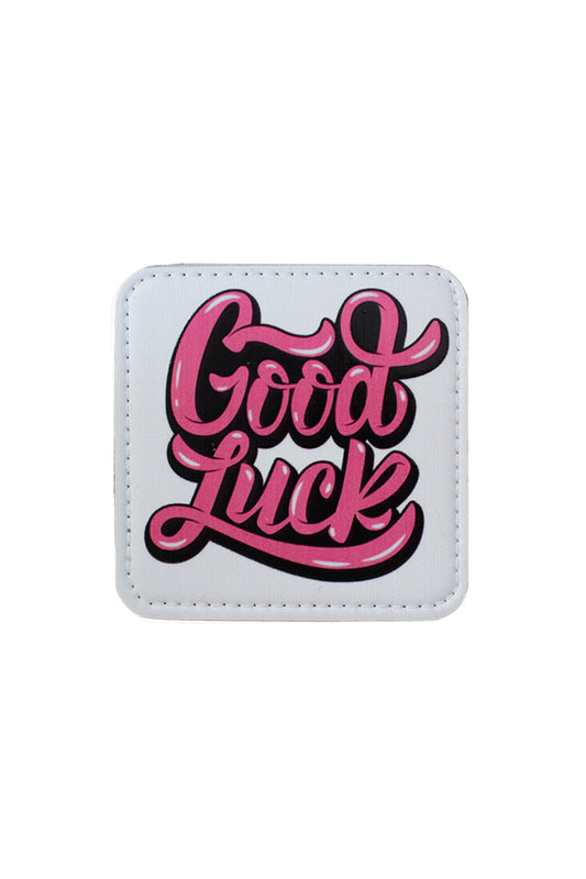 Good Luck Model 7x7 cm Trucker Şapka Uyumlu Patch Arma