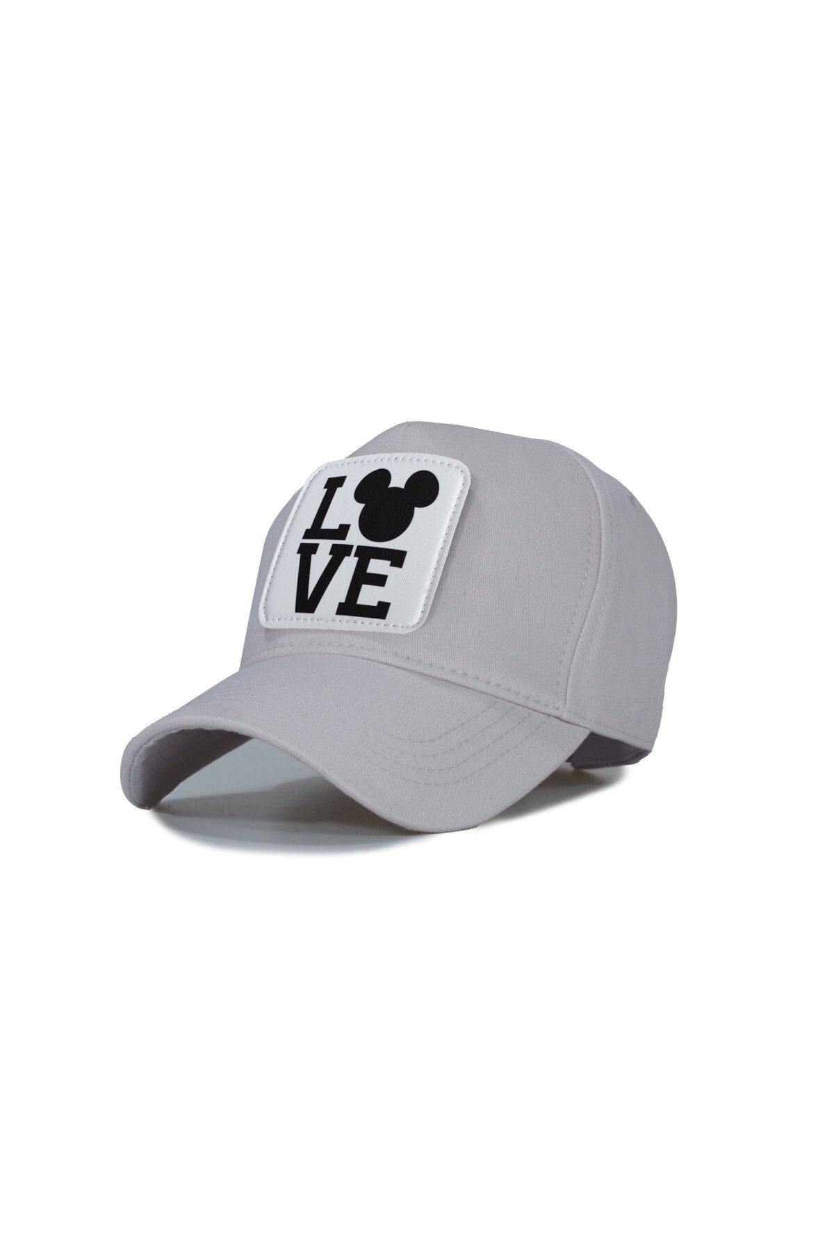 Love Mickey Model Şapka- - Haki