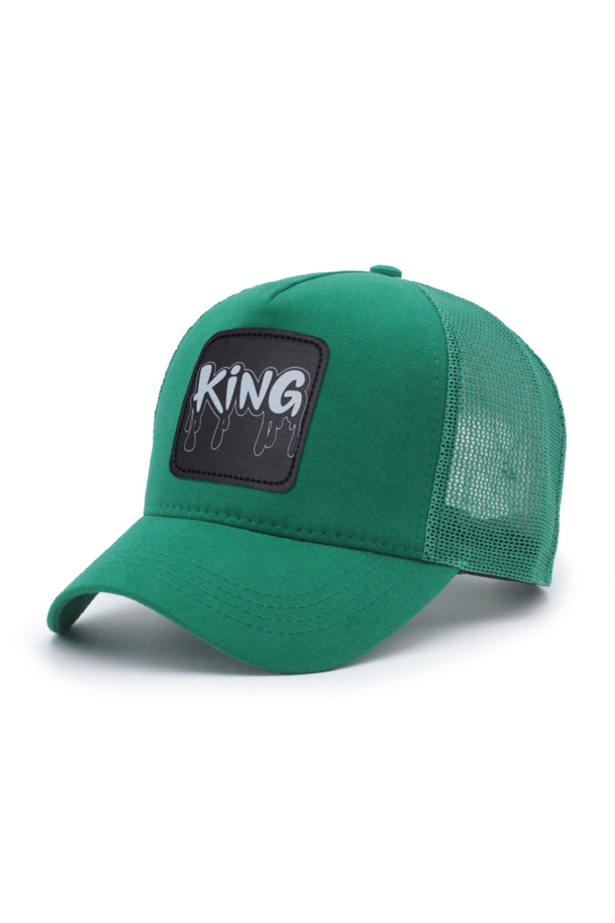 King Siyah Model Fileli Şapka Kahverengi Lacivert