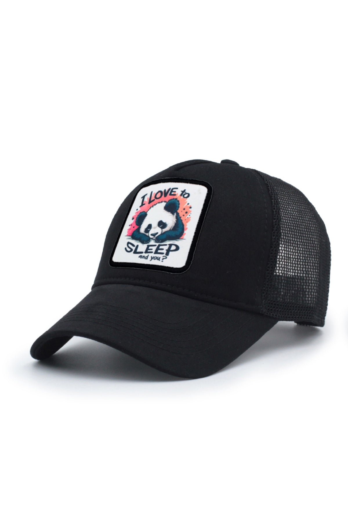 Sleep Model Fileli Şapka Kot Beyaz