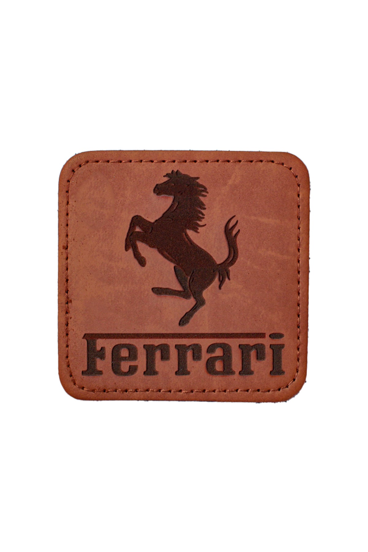 Ferrari Model 7x7 cm Trucker Şapka Uyumlu Patch Arma