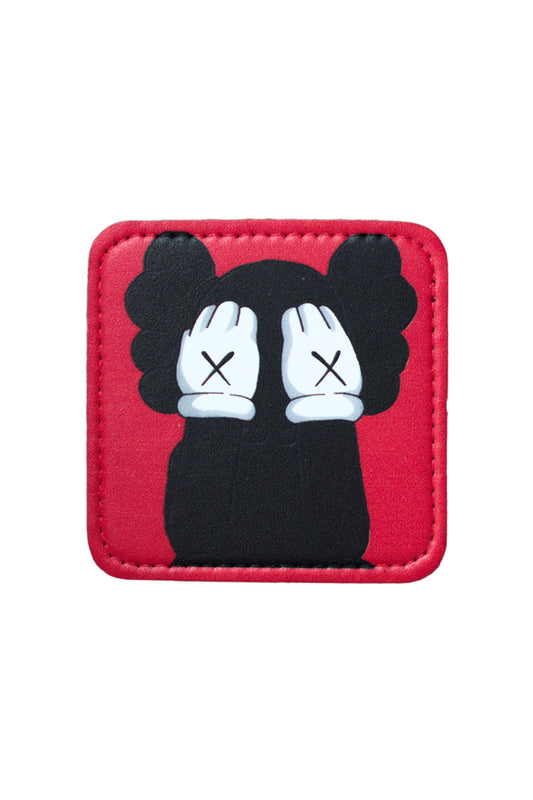 Kaws Model 7x7 cm Trucker Şapka Uyumlu Patch Arma