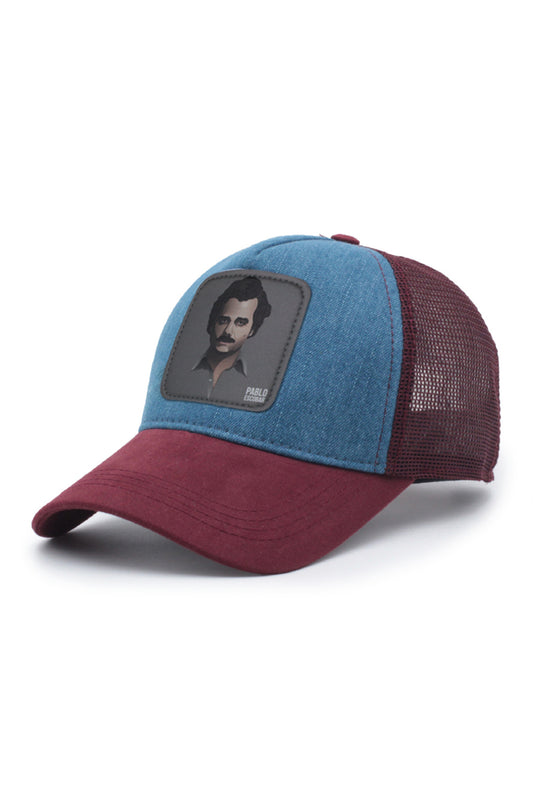 Pablo Model Fileli Şapka Bordo Kot