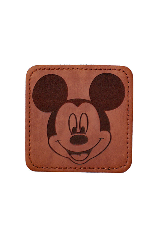 Mickey Mouse Model 7x7 cm Trucker Şapka Uyumlu Patch Arma