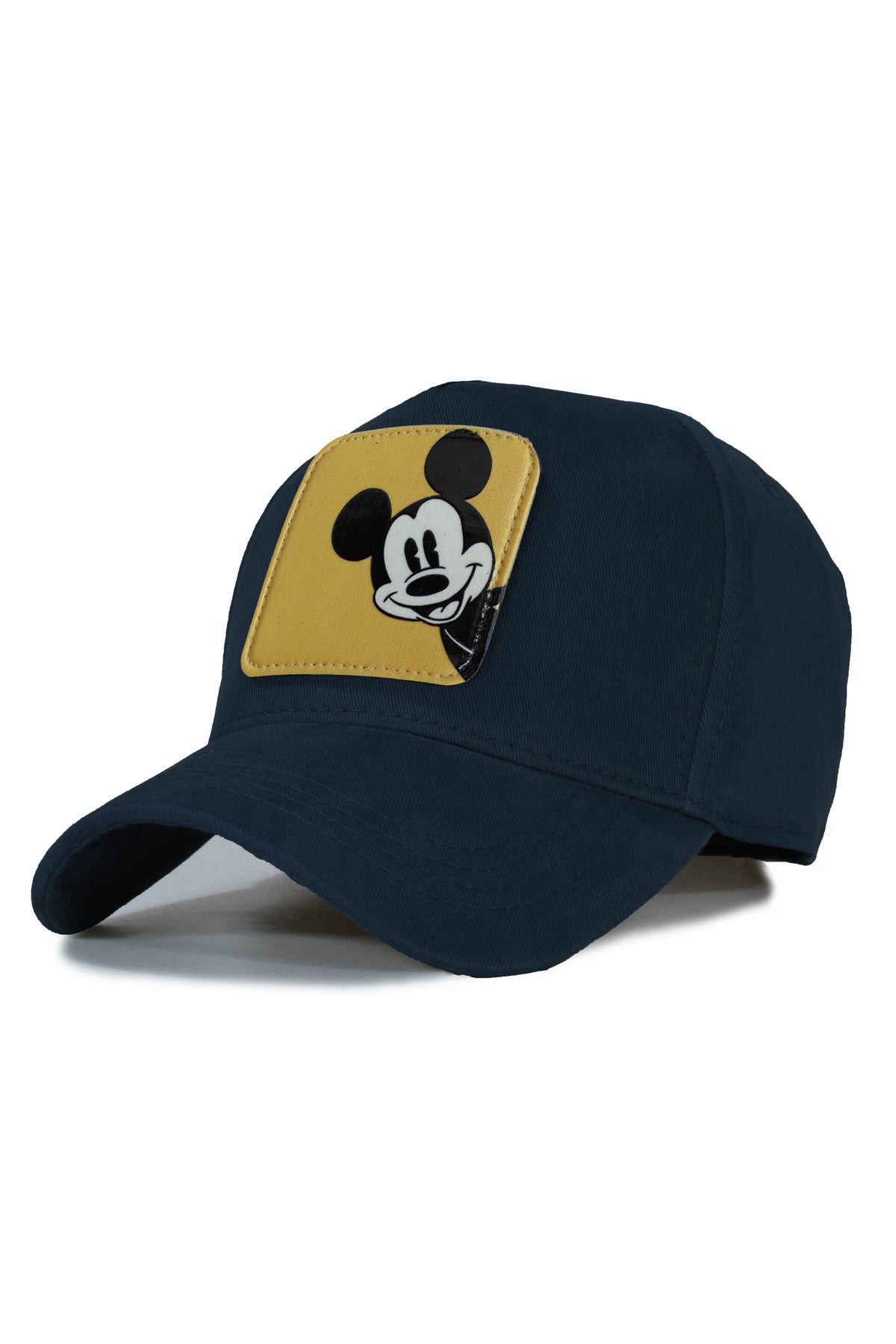 Mickey #5 Model Şapka- - Hardal Kahve