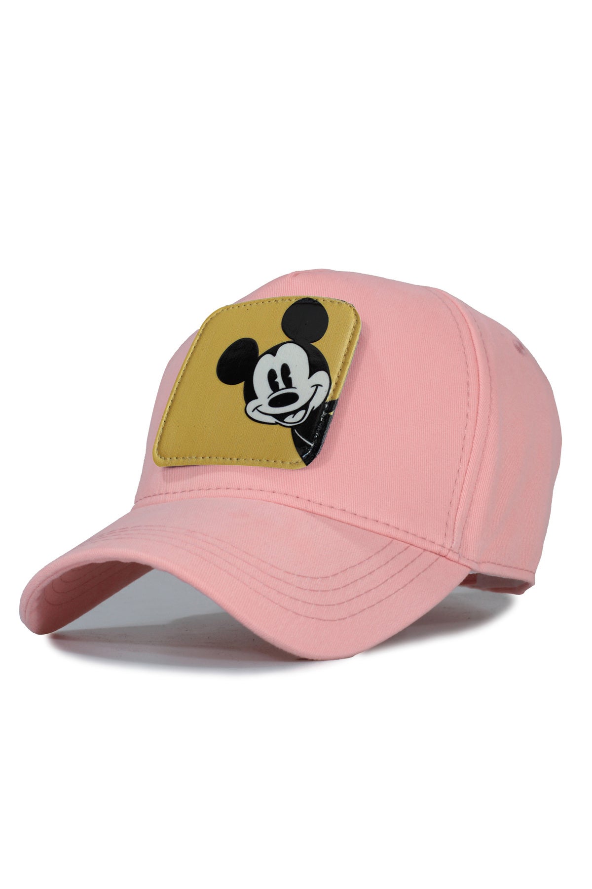 Mickey #5 Model Şapka- - Hardal Kahve