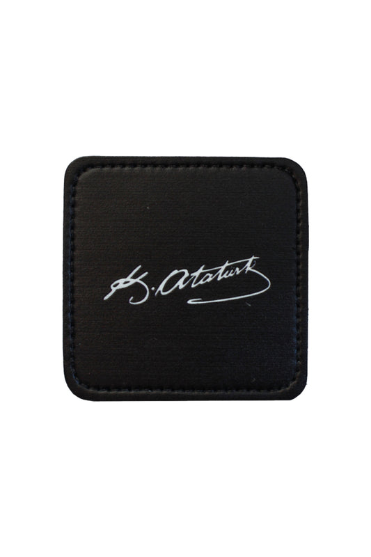 Atatürk Model 7x7 cm Trucker Şapka Uyumlu Patch Arma