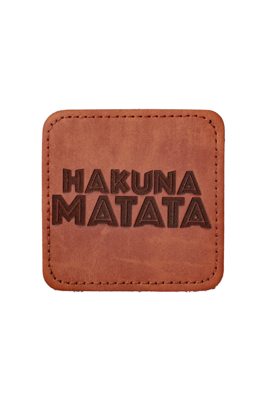 Hakuna Matata Model 7x7 cm Trucker Şapka Uyumlu Patch Arma