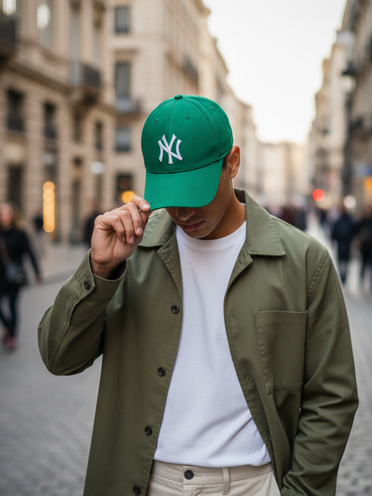 NY NewYork Yankee Model Şapka Yeşil