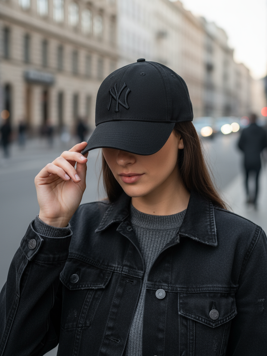 NY NewYork Yankee Model Şapka Siyah