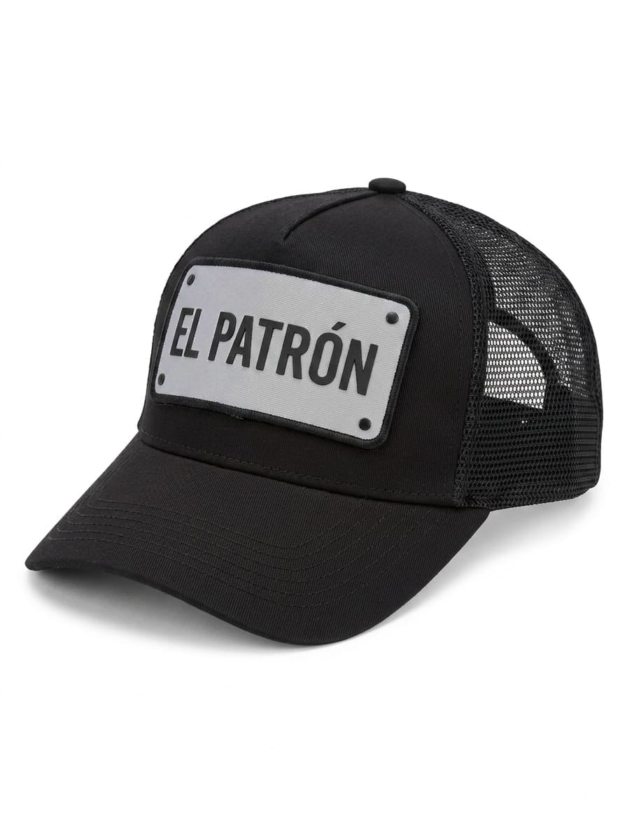 El Patron Armalı Şapka Siyah