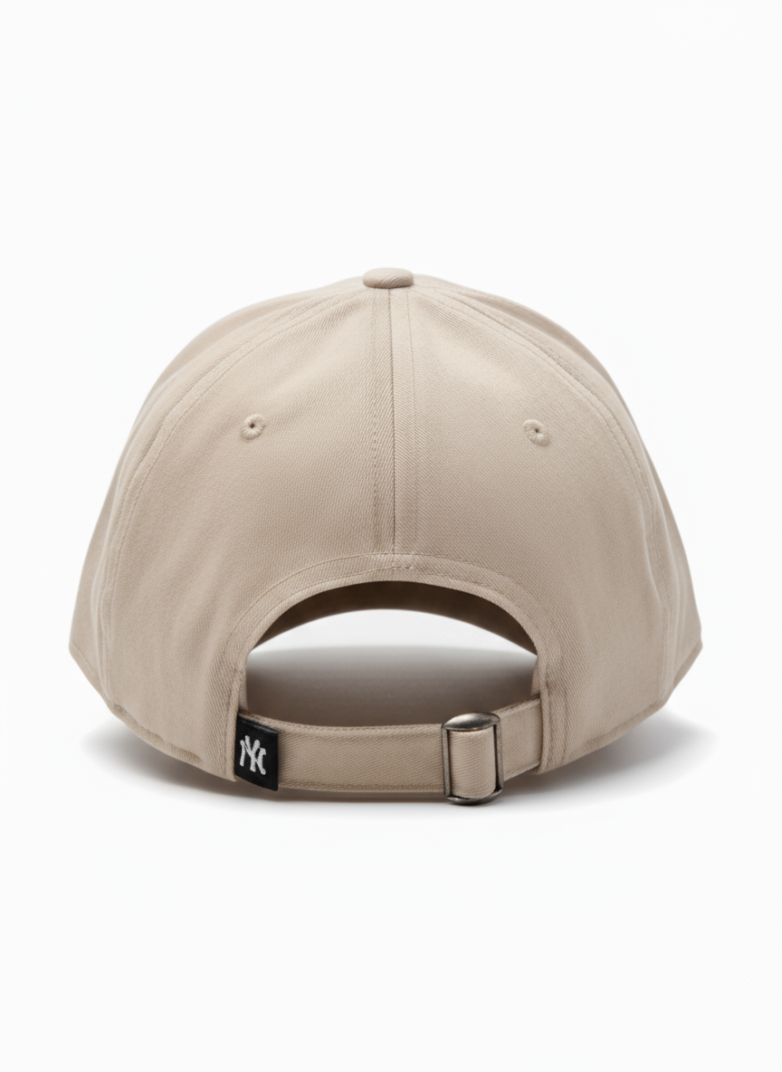 NY NewYork Yankee Model Şapka Bej