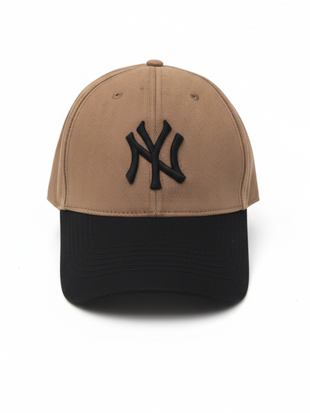 NY NewYork Yankee Model Şapka Kahve Siyah
