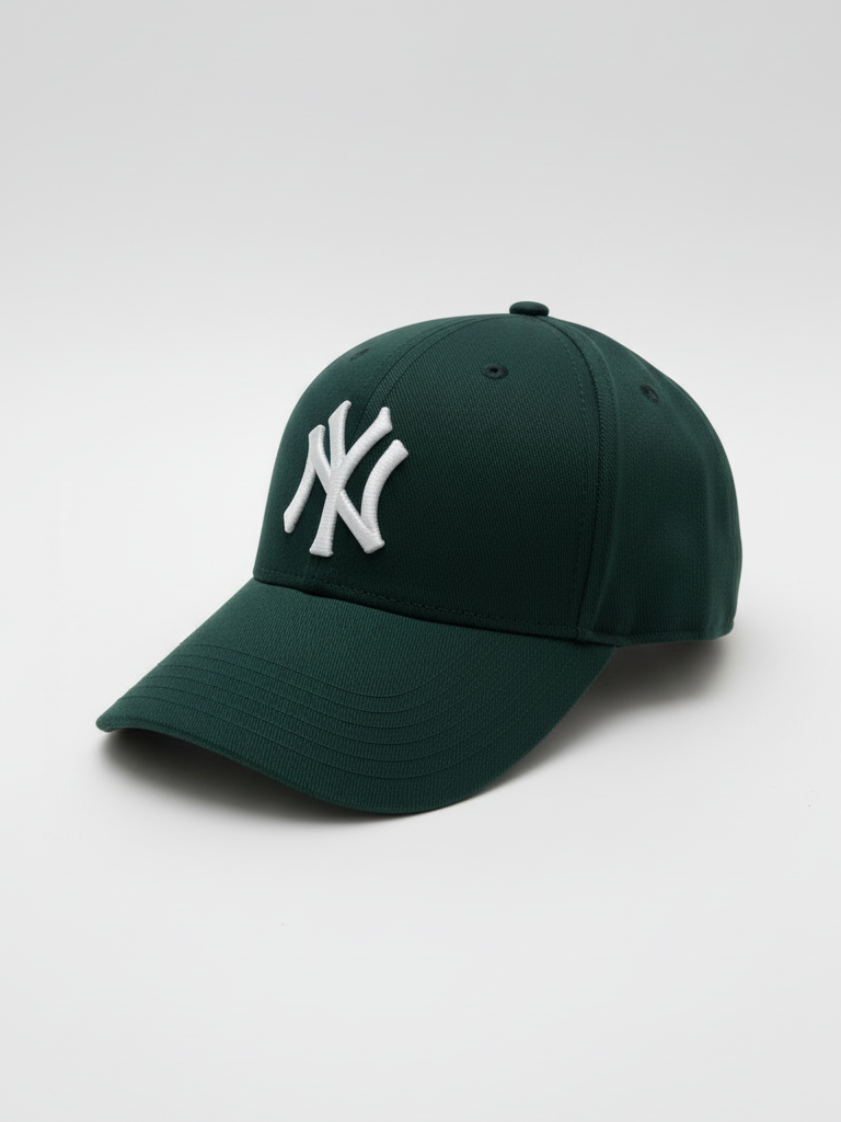 NY NewYork Yankee Model Şapka Petrol Yeşili