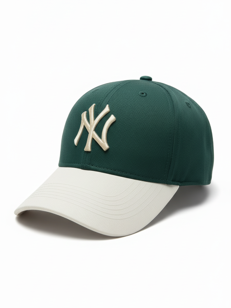 NY NewYork Yankee Model Şapka Petrol Bej